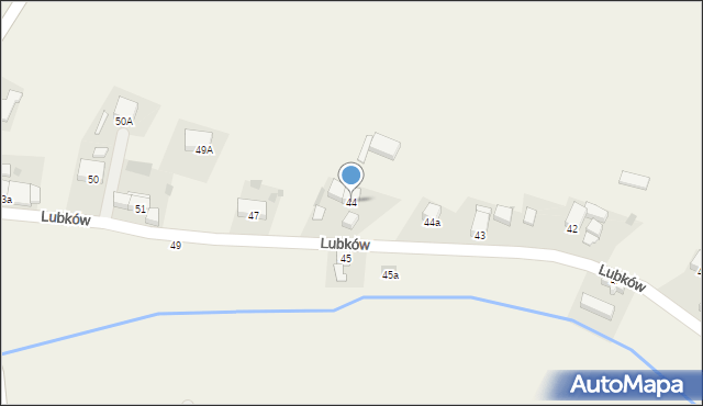 Lubków, Lubków, 44, mapa Lubków