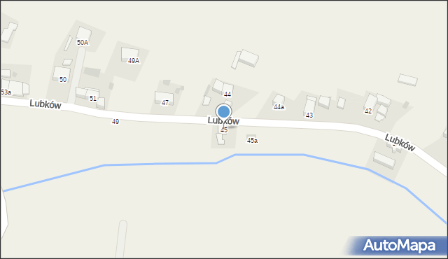 Lubków, Lubków, 45, mapa Lubków