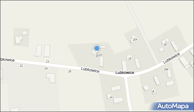 Lubkowice, Lubkowice, 13, mapa Lubkowice