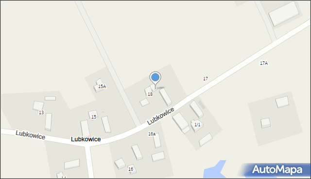 Lubkowice, Lubkowice, 18A, mapa Lubkowice