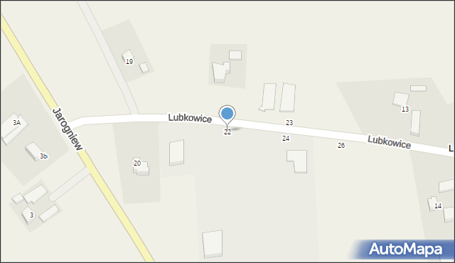 Lubkowice, Lubkowice, 22, mapa Lubkowice