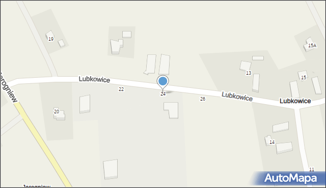 Lubkowice, Lubkowice, 24, mapa Lubkowice