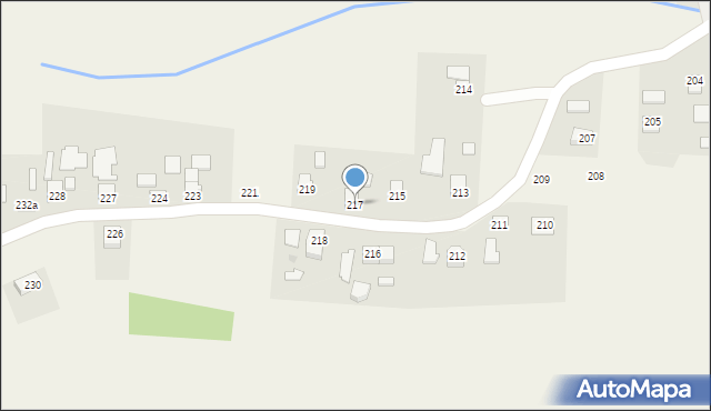 Lubla, Lubla, 217, mapa Lubla