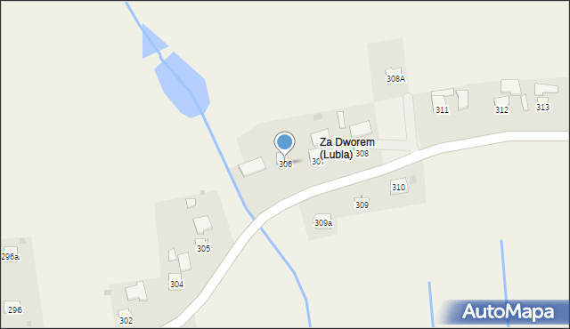 Lubla, Lubla, 306, mapa Lubla