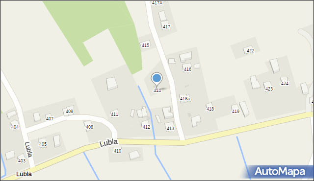 Lubla, Lubla, 414, mapa Lubla