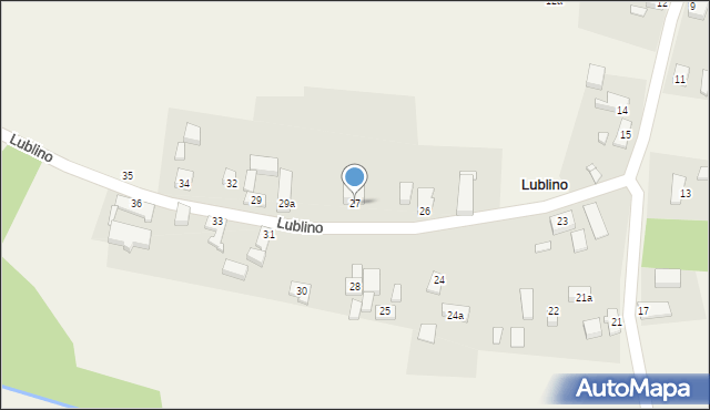 Lublino, Lublino, 27, mapa Lublino