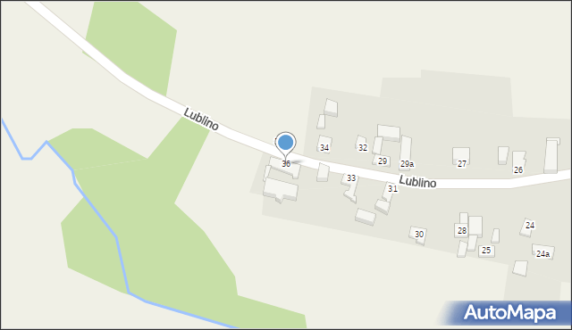 Lublino, Lublino, 36, mapa Lublino