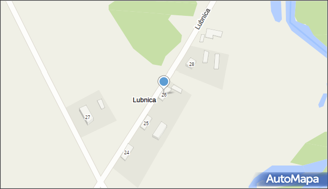 Lubnica, Lubnica, 26, mapa Lubnica