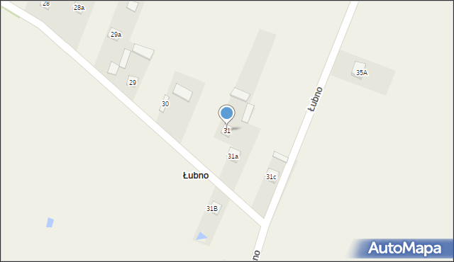 Łubno, Łubno, 31, mapa Łubno