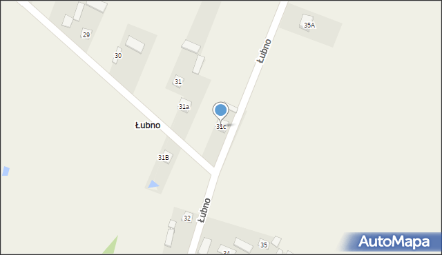 Łubno, Łubno, 31c, mapa Łubno