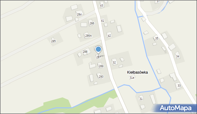 Łubno, Łubno, 287, mapa Łubno