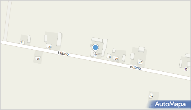 Łubno, Łubno, 37, mapa Łubno