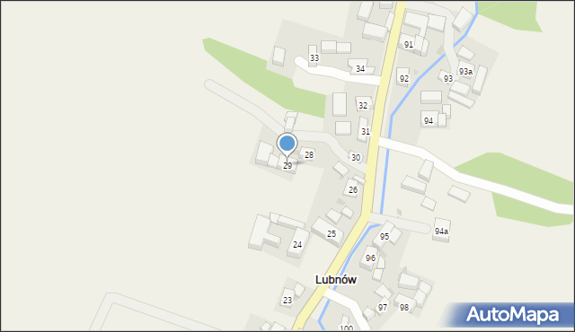 Lubnów, Lubnów, 29, mapa Lubnów