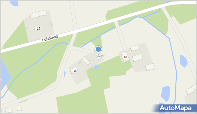 Lubnowo, Lubnowo, 17, mapa Lubnowo