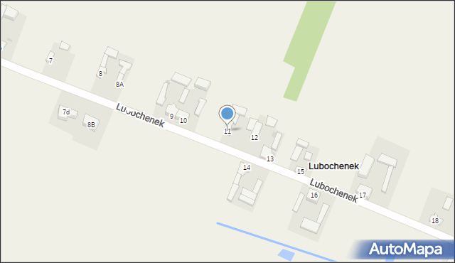 Lubochenek, Lubochenek, 11, mapa Lubochenek