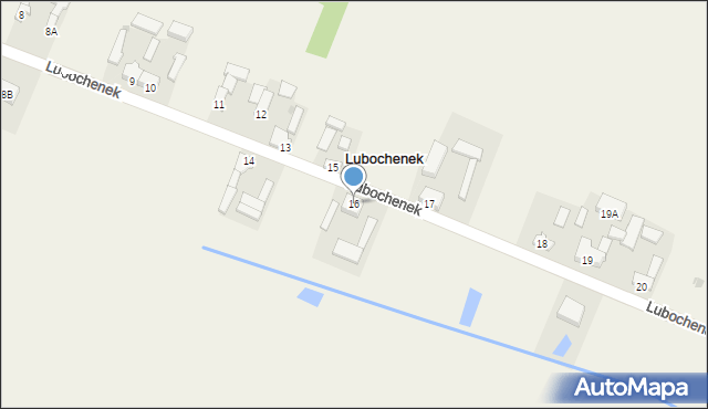 Lubochenek, Lubochenek, 16, mapa Lubochenek