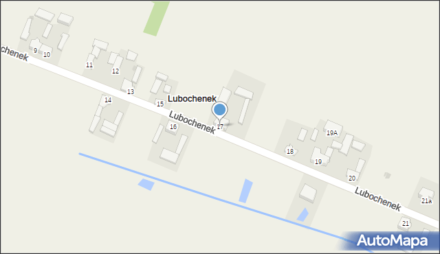 Lubochenek, Lubochenek, 17, mapa Lubochenek