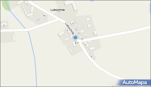 Lubochnia, Lubochnia, 6, mapa Lubochnia