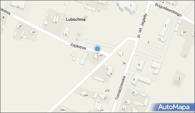 Lubochnia-Górki, Lubochnia-Górki, 1, mapa Lubochnia-Górki