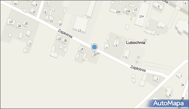 Lubochnia-Górki, Lubochnia-Górki, 1A, mapa Lubochnia-Górki