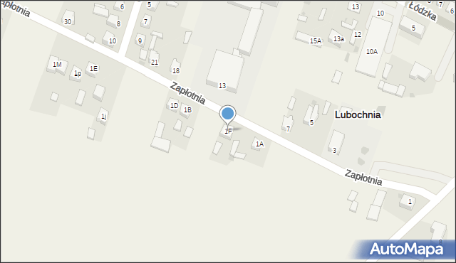 Lubochnia-Górki, Lubochnia-Górki, 1F, mapa Lubochnia-Górki