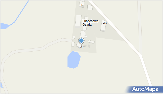 Lubochowo, Lubochowo, 36, mapa Lubochowo