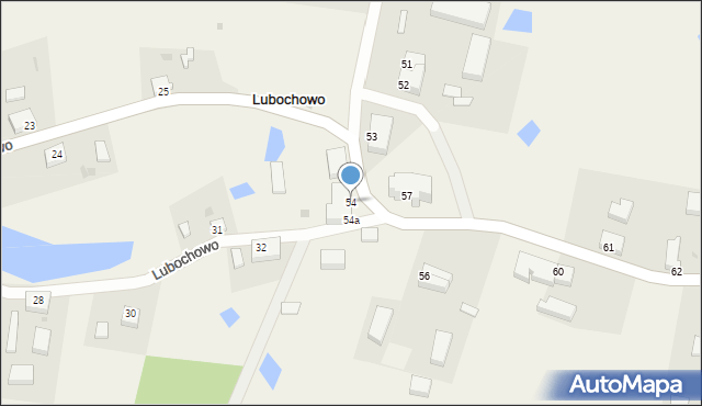 Lubochowo, Lubochowo, 54, mapa Lubochowo
