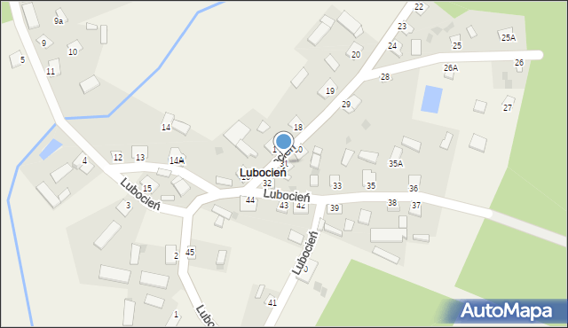 Lubocień, Lubocień, 31, mapa Lubocień