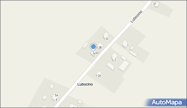 Lubocino, Lubocino, 3, mapa Lubocino