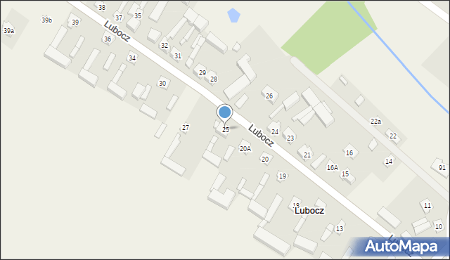 Lubocz, Lubocz, 25, mapa Lubocz