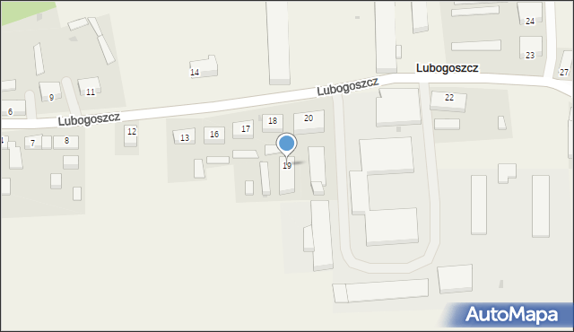 Lubogoszcz, Lubogoszcz, 19, mapa Lubogoszcz