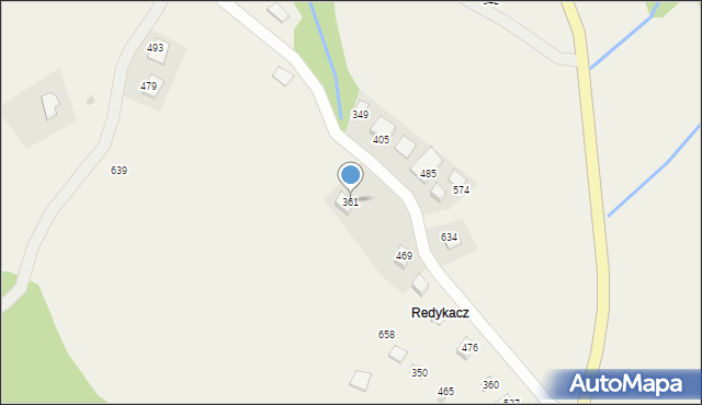 Lubomierz, Lubomierz, 361, mapa Lubomierz