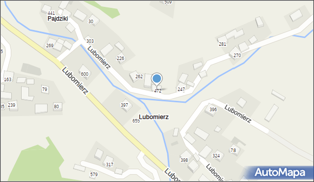 Lubomierz, Lubomierz, 472, mapa Lubomierz