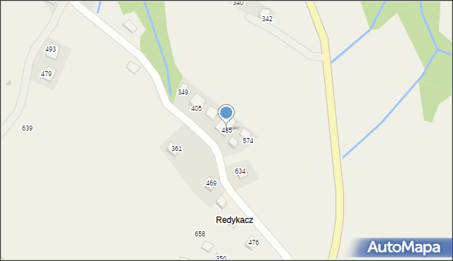 Lubomierz, Lubomierz, 485, mapa Lubomierz