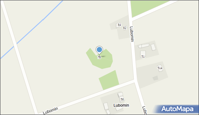 Lubomin, Lubomin, 78, mapa Lubomin