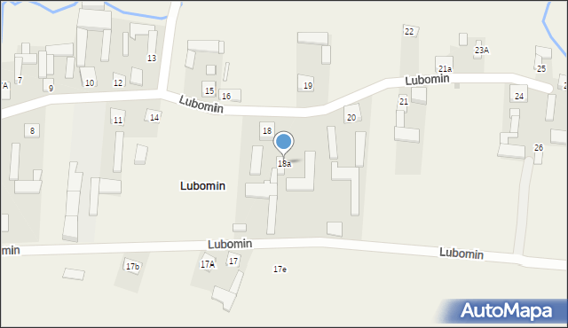 Lubomin, Lubomin, 18a, mapa Lubomin