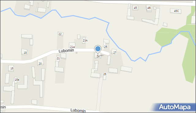 Lubomin, Lubomin, 24, mapa Lubomin