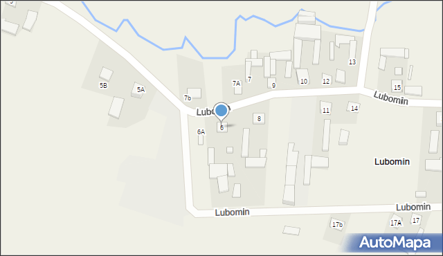 Lubomin, Lubomin, 6, mapa Lubomin