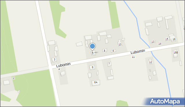 Lubomin, Lubomin, 5, mapa Lubomin