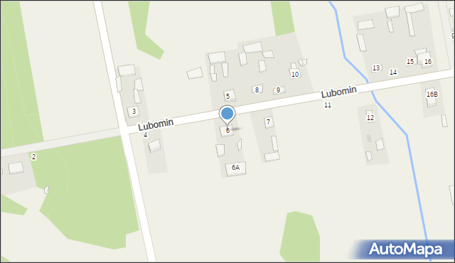 Lubomin, Lubomin, 6, mapa Lubomin