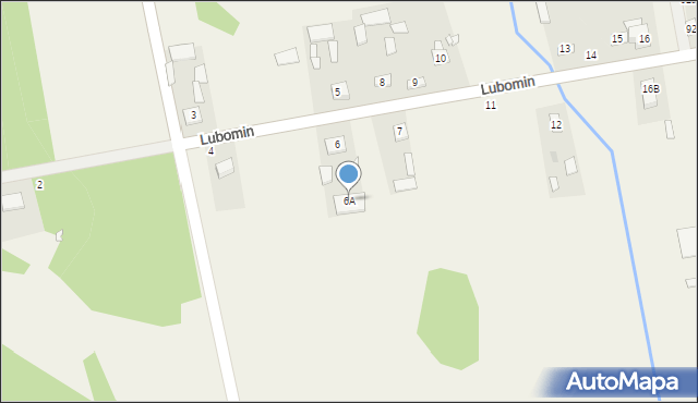 Lubomin, Lubomin, 6A, mapa Lubomin