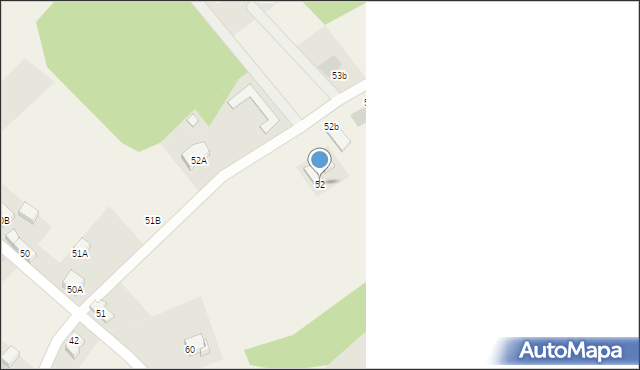 Lubomyśl, Lubomyśl, 52, mapa Lubomyśl