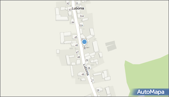 Lubonia, Lubonia, 30, mapa Lubonia