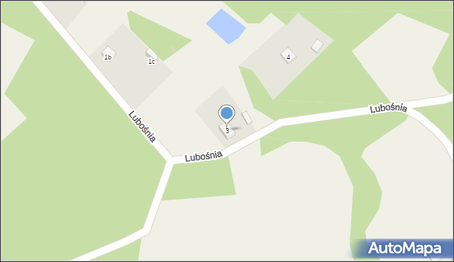 Lubośnia, Lubośnia, 3, mapa Lubośnia