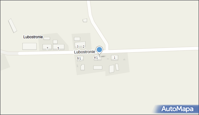 Lubostronie, Lubostronie, 4/2, mapa Lubostronie