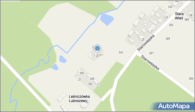 Luboszewy, Luboszewy, 344, mapa Luboszewy