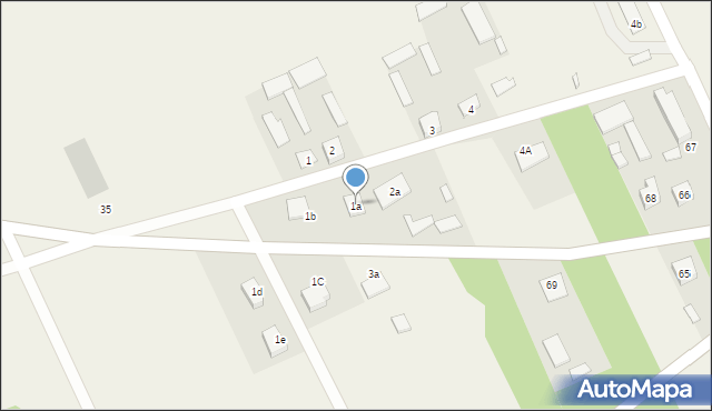 Lubotyń-Włóki, Lubotyń-Włóki, 1a, mapa Lubotyń-Włóki