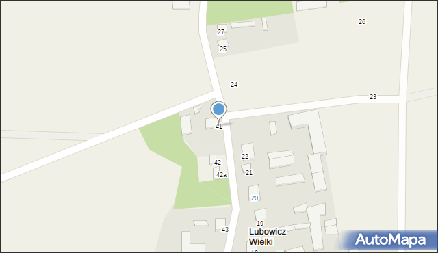 Lubowicz Wielki, Lubowicz Wielki, 41, mapa Lubowicz Wielki