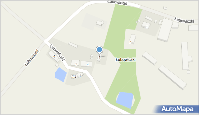 Łubowiczki, Łubowiczki, 3, mapa Łubowiczki