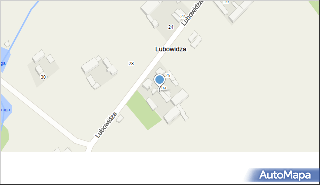 Lubowidza, Lubowidza, 27, mapa Lubowidza